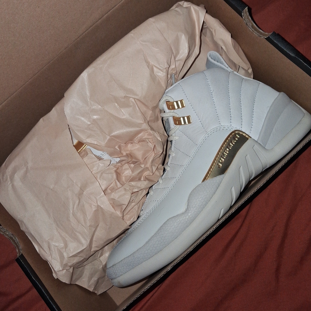 Jordan All-White Leather High-Top Sneaker